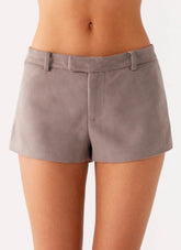 Thats Chill Mini Shorts - Grey