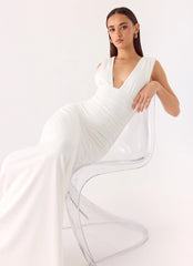 Options Maxi Dress - White