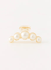 Oyster Club Claw Clip - Pearl