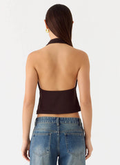 Jonna Top - Chocolate