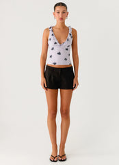 Oslo Mini Shorts - Black