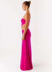 Carlene Maxi Dress - Fuchsia