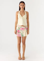 Parx Top - Lemon Yellow