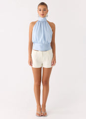 Willow Top - Pale Blue
