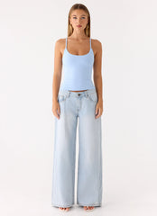 Blondie Tank Top - Blue
