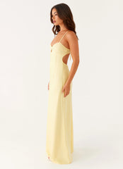 Joanie Maxi Dress - Yellow