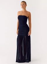 Savaya Maxi Dress - Navy