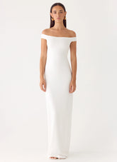 New Intentions Maxi Dress - White
