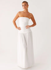 Tyrah Maxi Dress - White