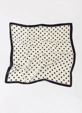 Dotty Dreams Scarf - White Polkadot