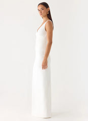 Nerine Maxi Dress - White