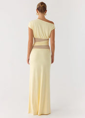 Like Honey Maxi Dress - Butter Yellow