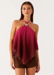 Twin Flame Top - Pink