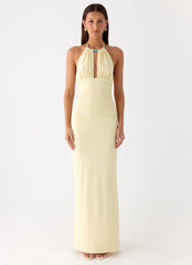 Madi Maxi Dress - Yellow