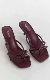 Bordeaux Therapy Heels