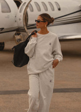 Signature Oversized Sweatshirt - Grey