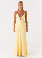 Sundowner Maxi Dress - Yellow