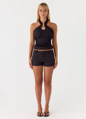 Midnight Sky Top - Black