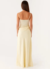 Romy Maxi Dress - Yellow