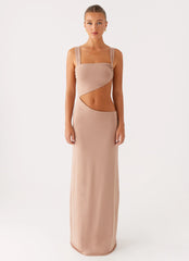 Kika Maxi Dress - Beige