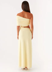Gillian Maxi Dress - Yellow