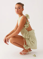 Keenan Mini Dress - Mint