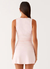 Cherry Sky Mini Dress - Pink