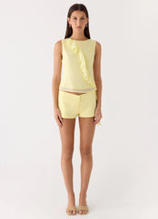Sun Up Top - Yellow