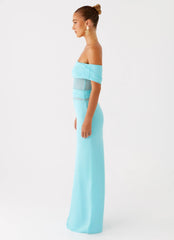 Lumi Maxi Dress - Turquoise