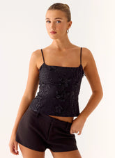 Love Me Hard Top - Black