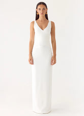Nerine Maxi Dress - White