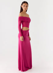Kerli Maxi Dress - Fuchsia