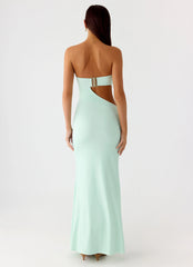 Ellisah Ombre Maxi Dress - Green Gradient
