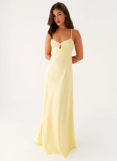Joanie Maxi Dress - Yellow