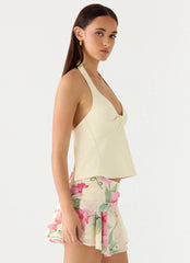 Parx Top - Lemon Yellow