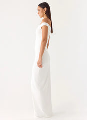 New Intentions Maxi Dress - White
