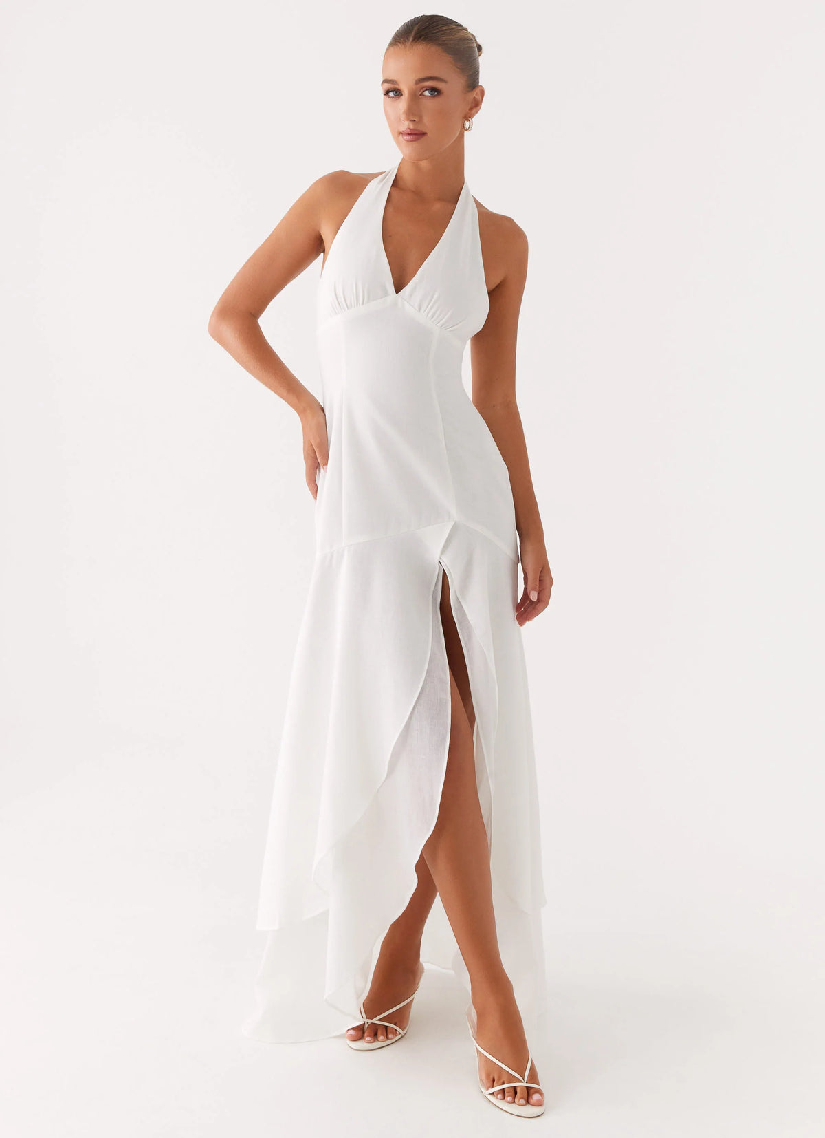 Turu Maxi Dress - White