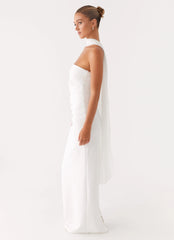 Libra Maxi Dress - White