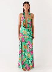Zoriana Maxi Dress - Jungle Bloom