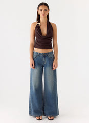 Jonna Top - Chocolate