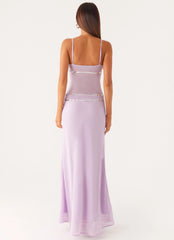 Sweet On You Maxi Dress - Lavender