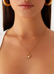 Zania Necklace - Gold