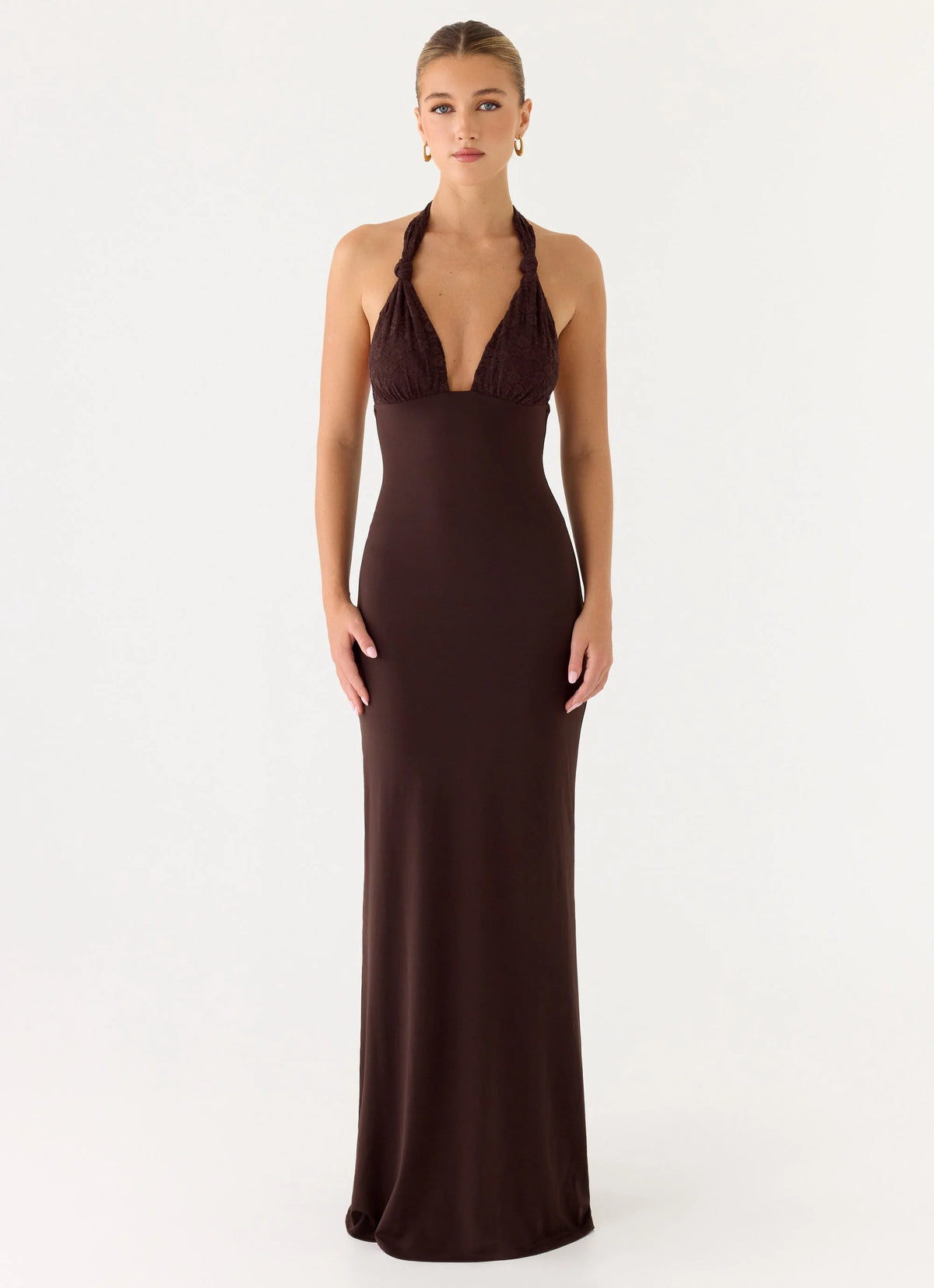 All I Need Maxi Dress - Chocolate