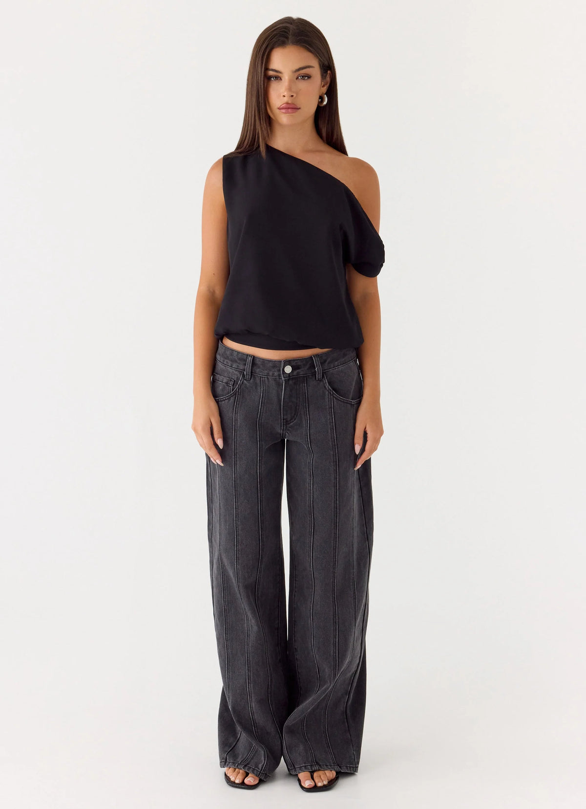 Stick Around Top - Black