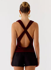 Oracle Top - Plum