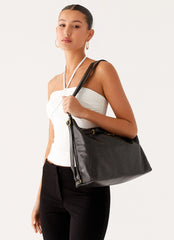 Urban Muse Shoulder Bag - Washed Black