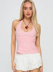 Nataliya Halter Top Pink
