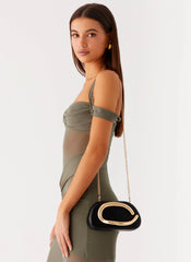 Avenna Clutch Bag - Black