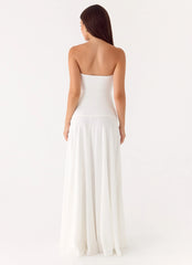 Ruben Maxi Dress - White