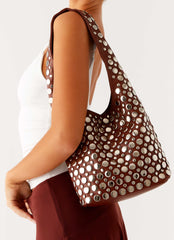 Rocky Shoulder Bag - Brown